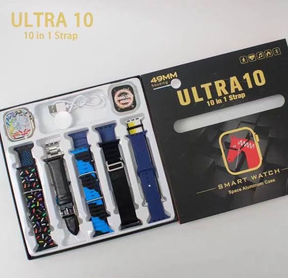 Ultra 10 in 1 Straps | Smart Watch