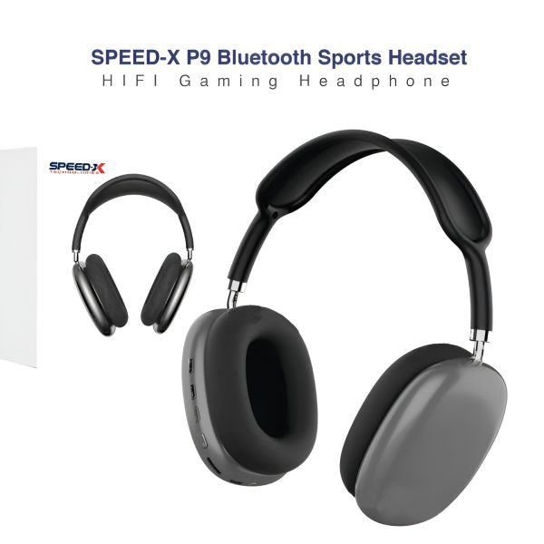 P9 Bluetooth Headset || Wireless Bluetooth Headphones P9 With Mic Noise Cancelling Headsets Stereo Sound